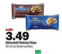 Meijer Ghirardelli Baking Chips offer