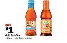 Meijer Gold Peak Tea offer
