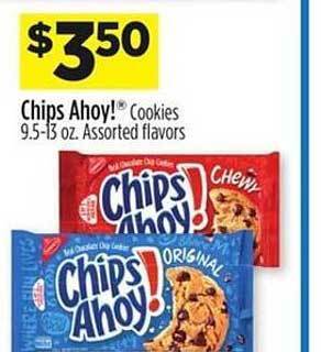 Dollar General Chips Ahoy! Cookies Assorted Flavors offer