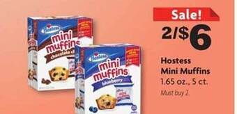 Family Dollar Hostess Mini Muffins offer
