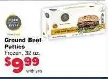 Family Fare Ground Beef Patties offer