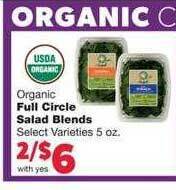 Family Fare Full Circle Salad Blends offer