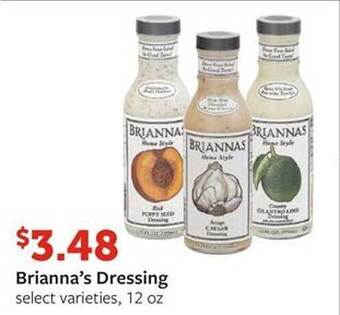 Fareway Brianna's Dressing offer
