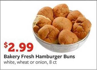 Fareway Bakery Fresh Hamburger Buns offer