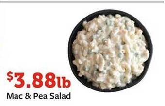 Fareway Mac & Pea Salad offer