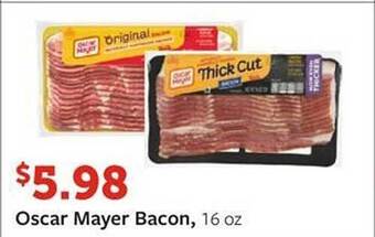 Fareway Oscar Mayer Bacon offer