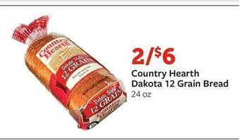 Fareway Country Hearth Dakota 12 Grain Bread offer