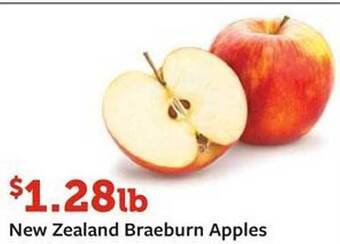 Fareway New Zealand Braeburn Apples offer