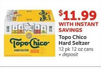 Fareway Topo Chico Hard Seltzer offer
