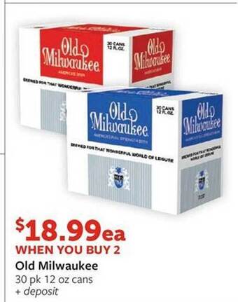 Fareway Old Milwaukee offer