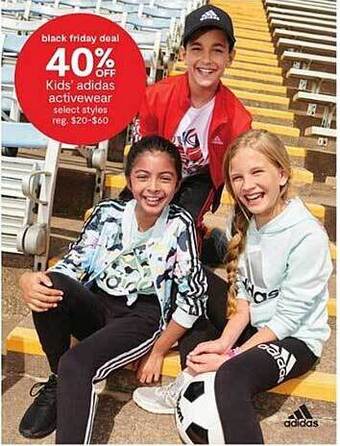 JC Penney Kids' Adidas Activewear offer