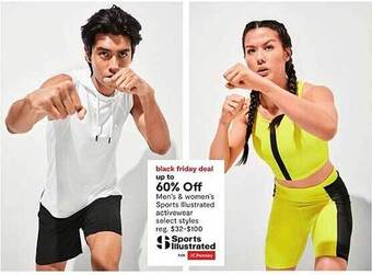 JC Penney Men's Women's Sports Illustrated Activewear Select Styles offer