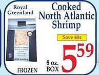 Market Basket Cooked North Atlantic Shrimp offer
