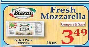 Market Basket Fresh Mozzarella offer
