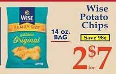 Market Basket Wise Potato Chips offer