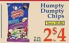 Market Basket Humpty Dumpty Chips offer