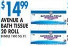 Compare Foods Bath Tissue 20 Roll offer