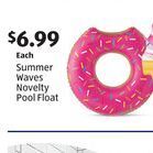 Aldi Summer Waves Novelty Pool Float offer