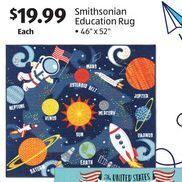 Aldi Smithsonian Education Rug offer