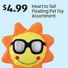 Aldi Heart to Tail Floating Pet Toy Assortment offer