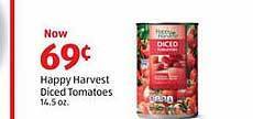 Aldi Happy Harvest Diced Tomatoes offer