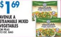 Compare Foods Steamable Mixed Vegetables 12 oz. offer