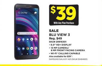 Dollar General Blu View 3 offer