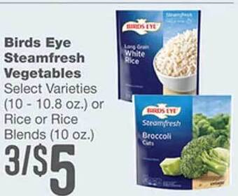 Forest Hills Food Birds Eye Steamfresh Vegetables offer
