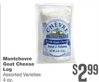 Forest Hills Food Montchevre Goat Cheese Log offer