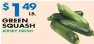 Compare Foods Green Squash offer