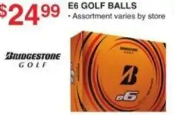Dunham's Sports E6 Golf Balls offer