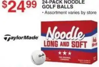 Dunham's Sports 24-Pack Noodle Golf Balls offer