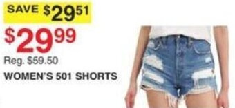 Dunham's Sports Women's 501 Shorts offer