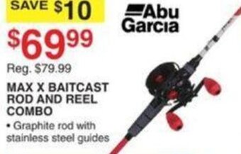 Dunham's Sports Max X Baitcast ROD And Reel Combo offer