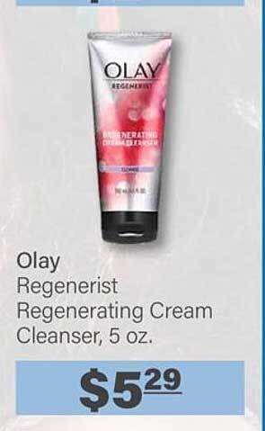 Commissary Olay Regenerist Regenerating Cream Cleanser offer