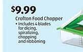 Aldi Crofton Food Chopper offer