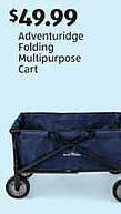 Aldi Adventuridge Folding Multipurpose Cart offer