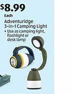 Aldi Adventuridge 3-in-1 Camping Light offer