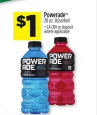 Dollar General Powerade offer