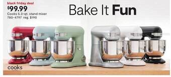 JC Penney Cooks Stand Mixer offer