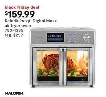 JC Penney Kalorik Digital Maxx Air Fryer Oven offer