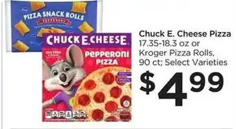 Foods Co Chuck E. Cheese Pizza offer