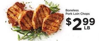 Food 4 Less Boneless Pork Loin Chops offer