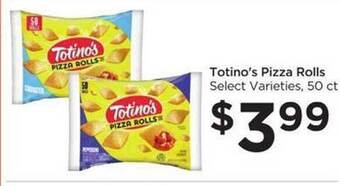 Food 4 Less Totino's Pizza Rolls offer