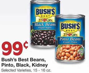 Market Street Bush's Best Beans Pinto Black Kidney offer