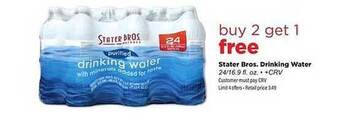 Stater Bros Stater Bros. Drinking Water offer