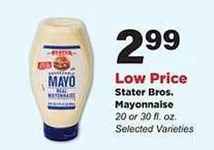 Stater Bros Stater Bros Mayonnaise offer