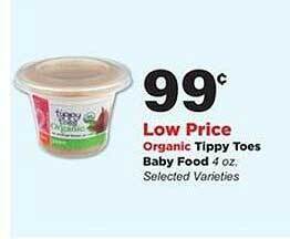Stater Bros Tippy Toes Baby Food offer