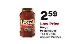 Stater Bros Prego Pasta Sauce offer