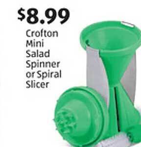 Aldi Crofton Mini Salad Spinner Or Spiral Slicer offer